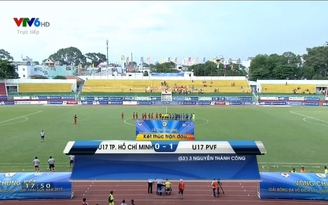 Thành Công tỏa sáng, U.17 PVF vào chung kết U.17 Quốc gia