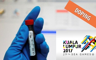 SEA Games 29: Phát hiện VĐV giành huy chương dính doping