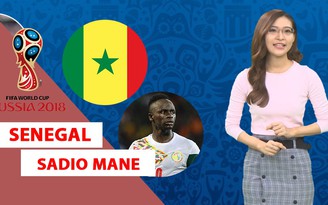 [ĐƯỜNG ĐẾN WORLD CUP 2018] Senegal trên vai thủ lĩnh Sadio Mane