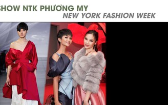 Phương My mang khí chất Á Đông lên sàn diễn New York Fashion Week