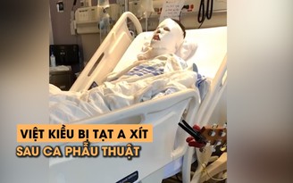 Việt kiều Canada bị tạt a xít điều trị bằng âm nhạc sau 2 tháng phẫu thuật