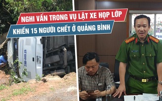 Những nghi vấn trong vụ lật xe họp lớp khiến 15 người chết tại Quảng Bình