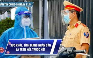 Bản tin tình hình Covid-19 hôm nay 11.8: Thêm 4.806 ca khỏi bệnh, bệnh viện hồi sức 'khát' nhân viên y tế