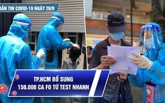 Bản tin tình hình Covid-19 hôm nay 28.9: Ca khỏi bệnh cao gấp nhiều lần ca nhiễm mới