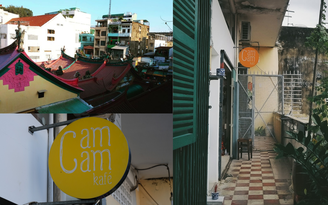 Độc đáo tiệm cà phê retro view chùa Bà Hà Chương được nhiều bạn trẻ check-in