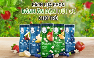 Cách lựa chọn bánh ăn dặm hữu cơ cho trẻ Cách lựa chọn bánh ăn dặm hữu cơ cho trẻ