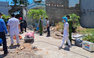 Khánh Hòa: Sập tường nhà đang tháo dỡ, 1 người chết, 1 người bị thương