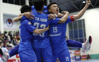 Giải futsal vô địch quốc gia 2022: Á quân quật ngã đương kim vô địch