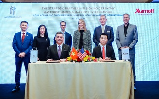 Cái bắt tay lịch sử giữa Marriott International và Masterise Homes Cái bắt tay lịch sử giữa Marriott International và Masterise Homes