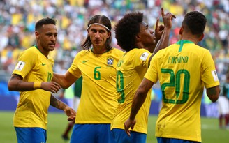 Sự khác biệt của Willian giúp đội tuyển Brazil biến ảo hơn