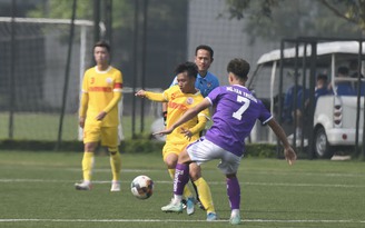 VCK U.19 quốc gia 2022, SLNA 0-0 Hà Nội: Bất phân thắng bại