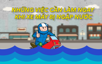 Có thể bạn cần: Làm gì để “cứu xe máy” khi bị ngập nước?