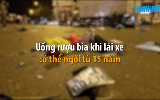 Lái xe khi có bia rượu, bị phạt thế nào?