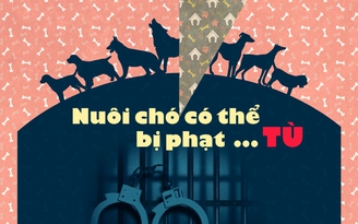 Người nuôi chó có thể... đi tù
