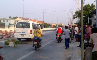 Điều tra một người dân gây rối trạm thu phí trên QL1A