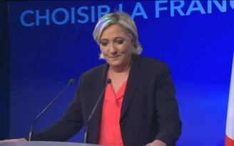 Bà Le Pen chuẩn bị cải tổ đảng Mặt trận Quốc gia