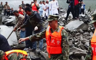 Lở đất nghiêm trọng ở Trung Quốc, 141 người mất tích