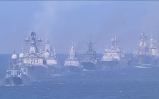 Nga diễu binh mừng ngày Hải quân