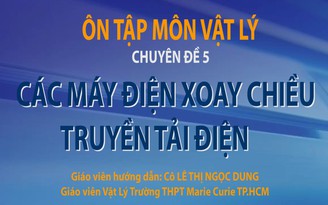 Ôn thi THPT quốc gia 2018 môn Vật Lý: Các máy điện xoay chiều - Truyền tải điện