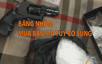 Bắt băng nhóm mua bán ma tuý có súng ở Sài Gòn