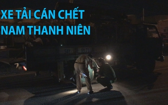 Xe tải cán chết người trên quốc lộ 1K