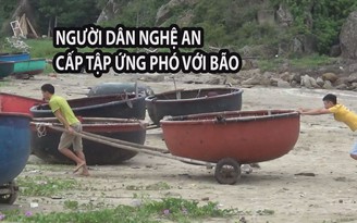 26.000 người dân ở Nghệ An sẵn sàng di dời khi bão số 4 đổ bộ