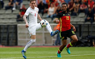 Tuyển Bỉ nhọc nhằn vượt qua Na Uy trong trận giao hữu cuối trước thềm EURO