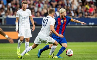 Leicester nhận thêm bài học cay đắng từ Barcelona