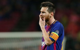 Messi phải uống thuốc chống nôn mửa trong trận Barcelona thắng Olympiakos
