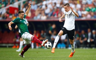 Mexico 'gây động đất' với chiến thắng trước ĐKVĐ Đức