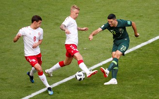 Đan Mạch và Úc bất phân thắng bại