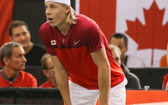 'Sao' trẻ tuyển Canada bị phạt vì… đánh bóng bầm mắt trọng tài ở Davis Cup