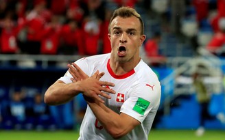 Xhaka, Shaqiri của Thụy Sĩ đối mặt án cấm thi đấu 2 trận