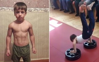 Lực sĩ 6 tuổi lập kỷ lục thế giới với… gần 9.000 lần chống đẩy