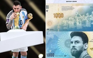 Messi sắp được in hình lên tiền của Argentina