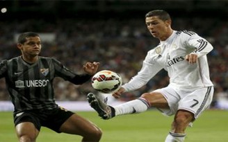 La liga: Real Madrid vs Malaga 3 - 1