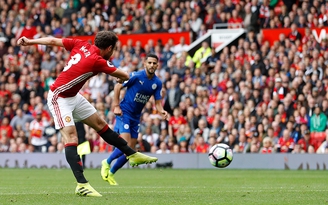 Pogba khai hỏa, Manchester United vùi dập Leicester 4-1