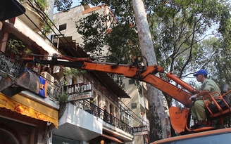 Truyền hình trực tuyến: Ông Đoàn Ngọc Hải lại xuống đường giải cứu vỉa hè