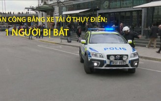 Tin nhanh quốc tế ngày 8.4: 1 người bị bắt sau vụ tấn công bằng xe tải ở Thụy Điển