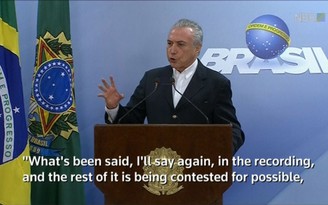 Tổng thống Brazil bác bỏ cáo buộc nhận hối lộ