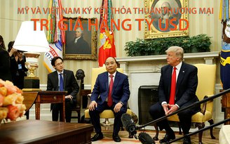 Tin nhanh Quốc tế 1.6: Việt-Mỹ ký kết thỏa thuận thương mại trị giá hàng tỷ USD