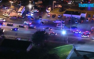 Mỹ: 3 vụ xả súng, 1 cảnh sát thiệt mạng, 6 người bị thương
