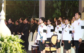 Người Thái Lan ở TP.HCM tiễn biệt Quốc vương Bhumibol Adulyadej