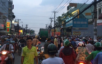 Nam thanh niên bị xe rác cán chết ở vùng ven TP.HCM