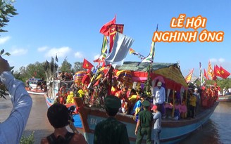 Ngư dân Bạc Liêu tưng bừng tham gia lễ hội Nghinh Ông