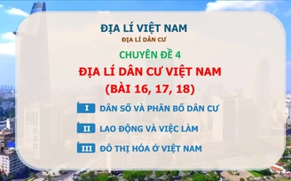 [ÔN THI THPT QUỐC GIA 2019] MÔN ĐỊA LÝ: Chuyên đề 4 - địa lý dân cư Việt Nam