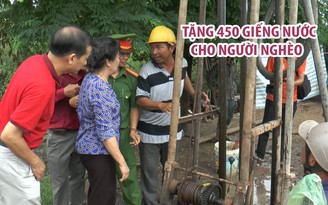 Tặng 450 giếng nước cho hộ nghèo ở Bạc Liêu, Sóc Trăng