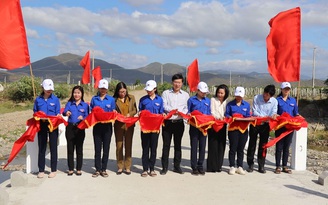 Khánh thành cầu dân sinh do Trung ương Đoàn hỗ trợ ở Bình Thuận