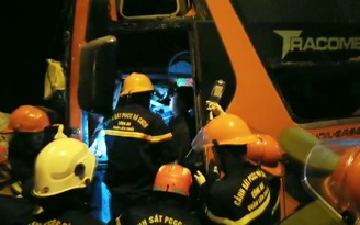Tai nạn nghiêm trọng ở hầm Hải Vân, nhiều người thương vong