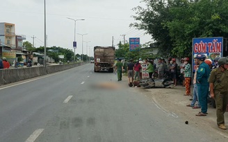 Nam thanh niên chết thương tâm vì bị xe tải cán qua người